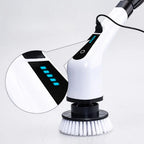 Escova de Limpeza Elétrica 360º MOP Multiuso 9 em 1 Recarregável