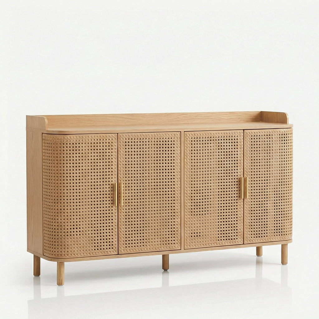 Sapateira Compacta Rattan Respirável