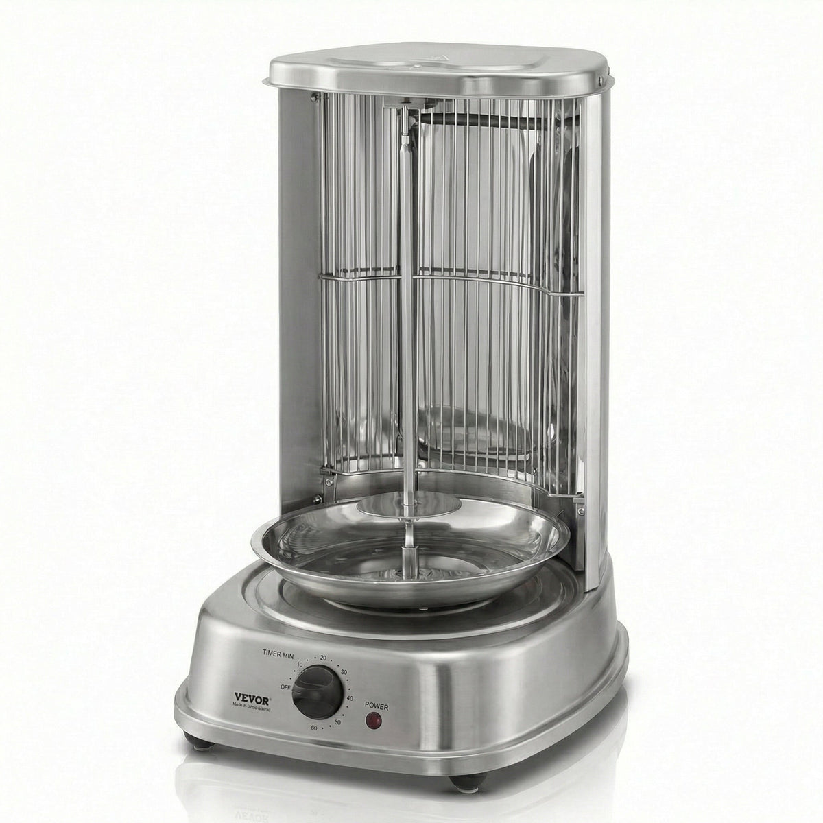 Grill Vertical Elétrico Giratório