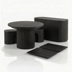 Mesa Expansível Oval Adapt em MDF