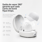 Maquina de Limpeza e Engomadoria a Vapor